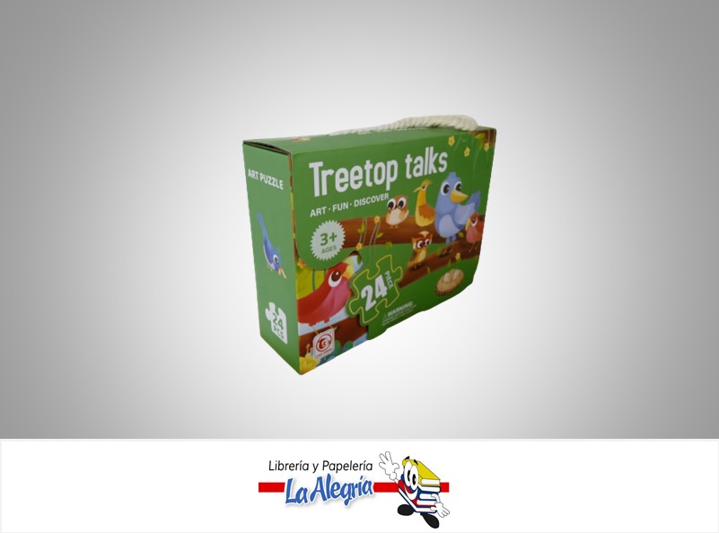 ROMPECABEZA AVES DEL BOSQUE 44X31CM 24PZA MARCA HAOXIANG