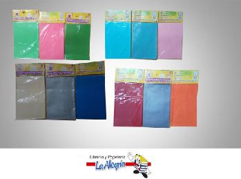SOBRE DE COLOR 15,5X11,5 CM 10 UND MARCA KUCHIS   