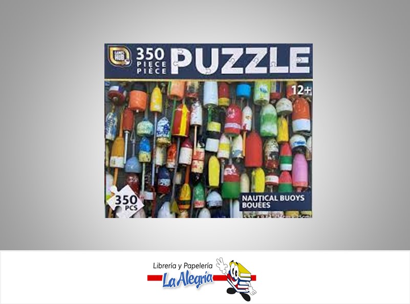 ROMPECABEZA NAUTICAL BOUYS BOUEES 350 PZ MARCA GAMES HUB