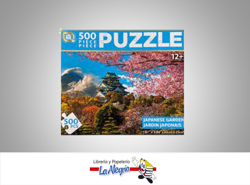 ROMPECABEZA JARDINES JAPONESES 500 PZ MARCA GAMES HUB