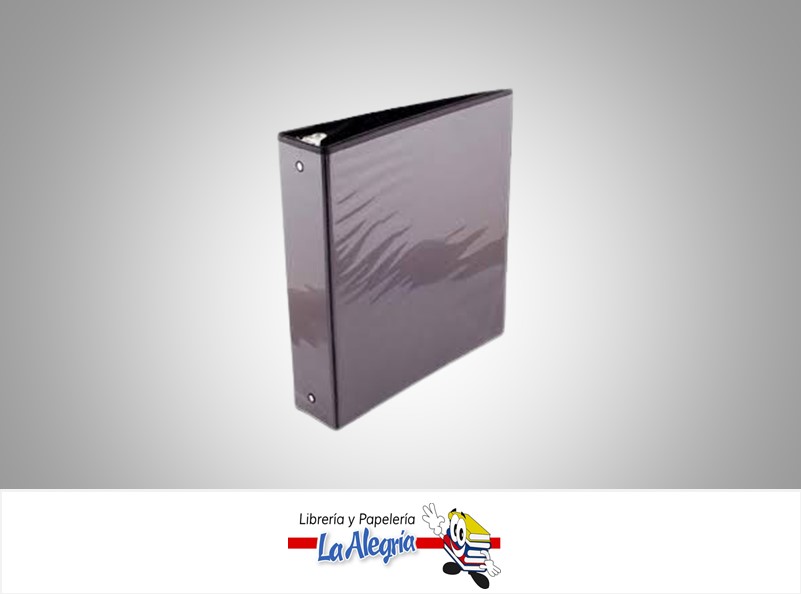 CARPETA 3 AROS 2 1/2'' CARTA NEGRA UND MARCA OFIMAK