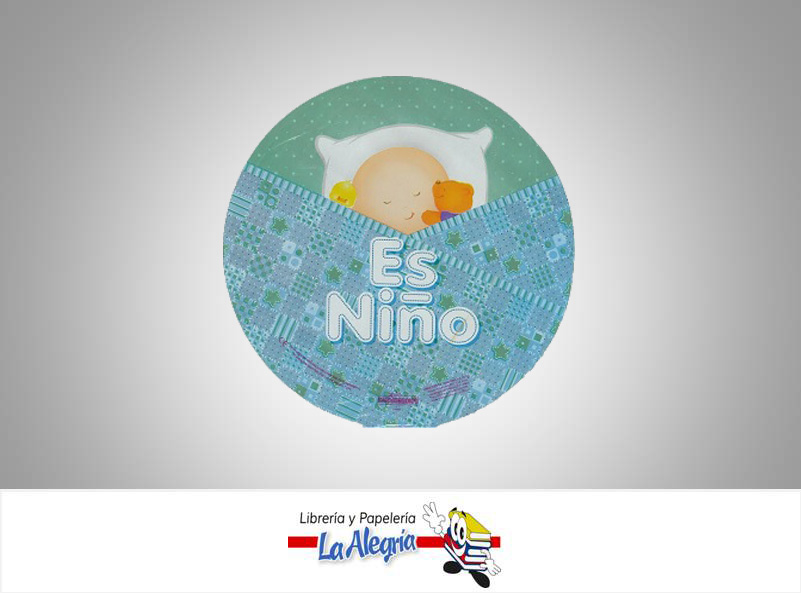 GLOBO FOIL 10 ES NINO AZUL UND MARCA CONVERGRAM   