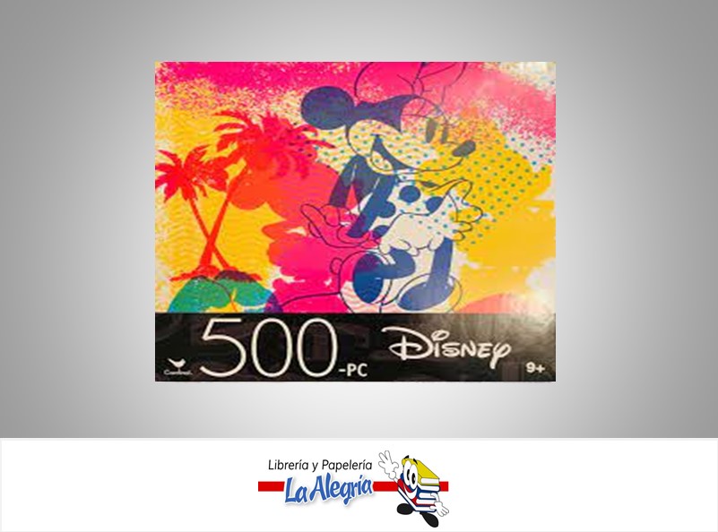 ROMPECABEZA MINNIE MOUSE 500 PZ MARCA CARDINAL