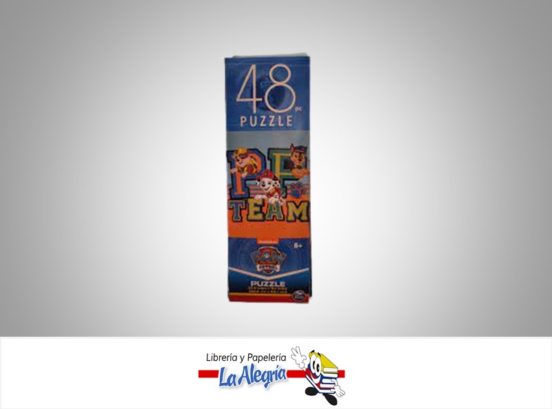 ROMPECABEZA RECTANGULAR PAW PATROL 48 PZA MARCA SPÍN MASTER