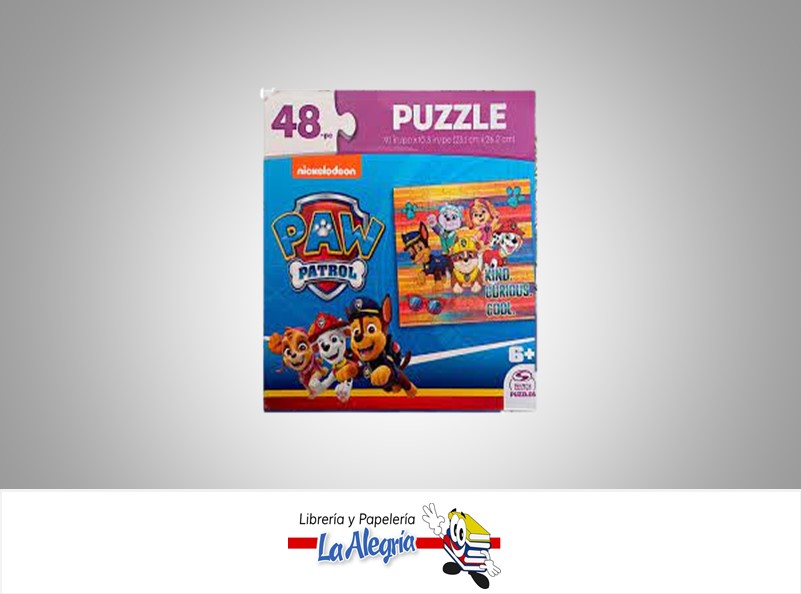 ROMPECABEZA PAW PATROL 48PZ MARCA CARDINAL