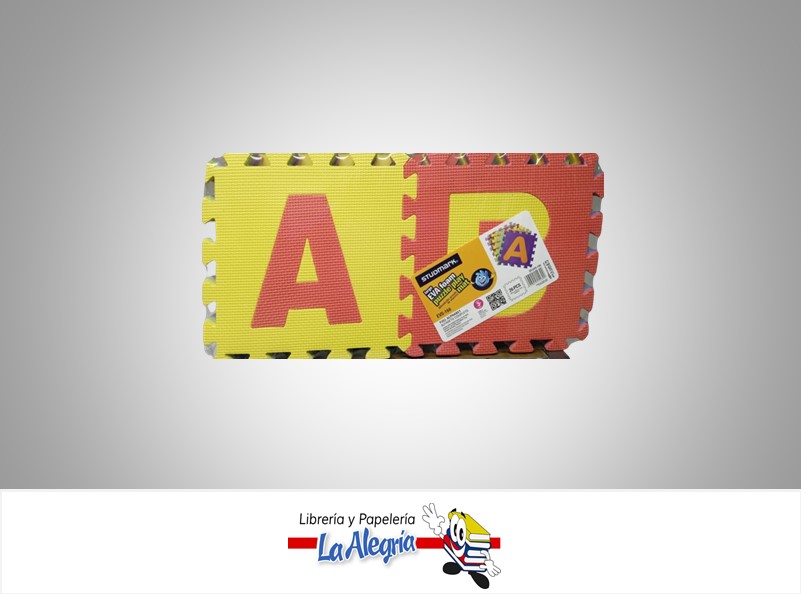 ALFOMBRA DE FOAMI TATAMI A-Z 29.3X29.3X1CM MARCA STUDMARK