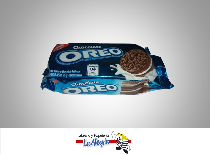 GALLETA OREO CHOCOLATE 32G MARCA NABISCO