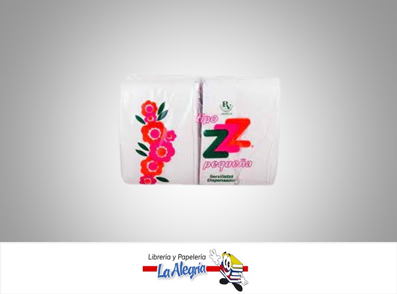 SERVILLETAS TIPO Z PEQUENAS PAQUETE DE 250 UND MARCA PAVECA