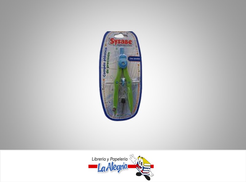 COMPAS DE PRECISION ESCOLAR CON MINAS MARCA SYSABE
