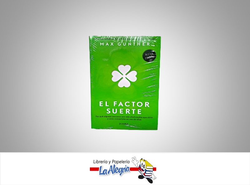 EL FACTOR SUERTE TEMATICA AUTOAYUDA AUTOR MAX GUNTHER EDITORIAL DIANA