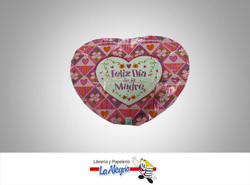 GLOBO FOIL 18 FELIZ DIA DE LA MADRE MARCA ANAGRAM   