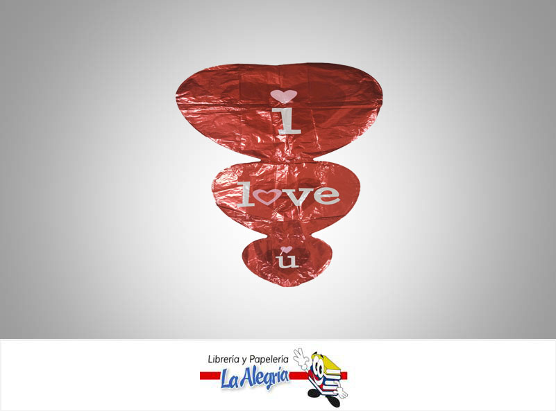GLOBO FOIL 36I LOVE U MARCA ANAGRAM   