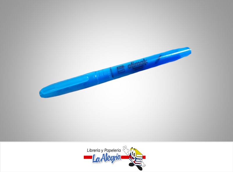 RESALTADOR FINO 4MM OK451 AZUL UND MARCA OFIMAK