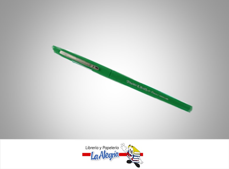 MARCADOR FLAIR PUNTA FINA VERDE UND MARCA PAPER MATE   