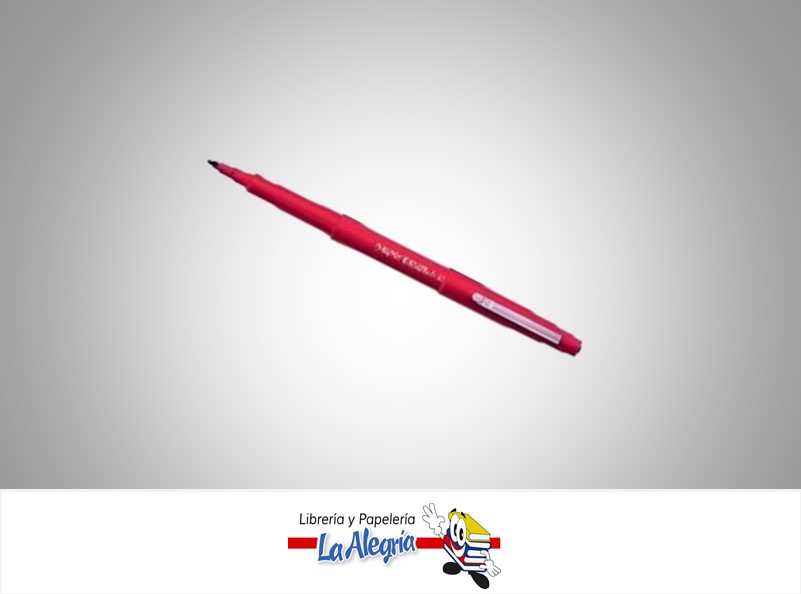MARCADOR FLAIR PUNTA FINA ROJO UND MARCA PAPER MATE   