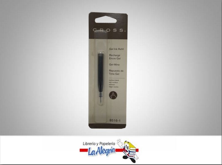 REPUESTO CROSS TINTA GEL NEGRO MARCA CROSS   