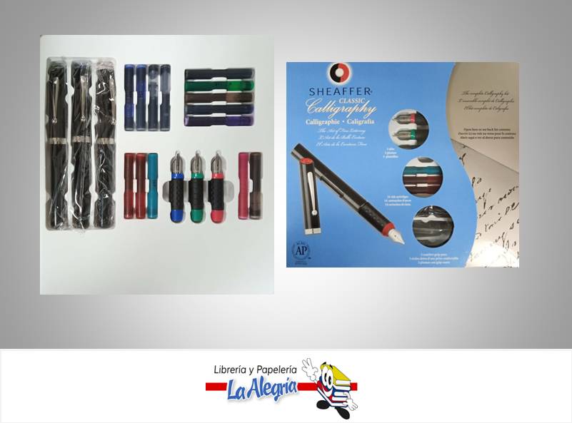 PLUMA FUENTE CALLIGRAPHY CLASSIC MAXIKIT MARCA SHEAFFER   