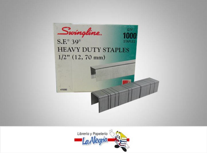 GRAPA LISA 1/2 1000 UND MARCA ACCO   