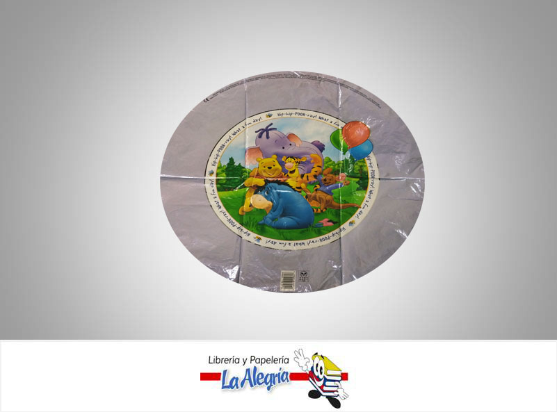 GLOBO FOIL 18 HIP HIP POOH RAY MARCA MD   