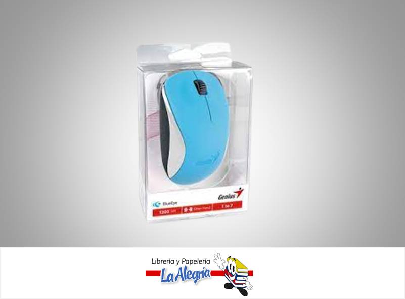 MOUSE NX-7000 INALAMBRICO AZUL MARCA GENIUS   