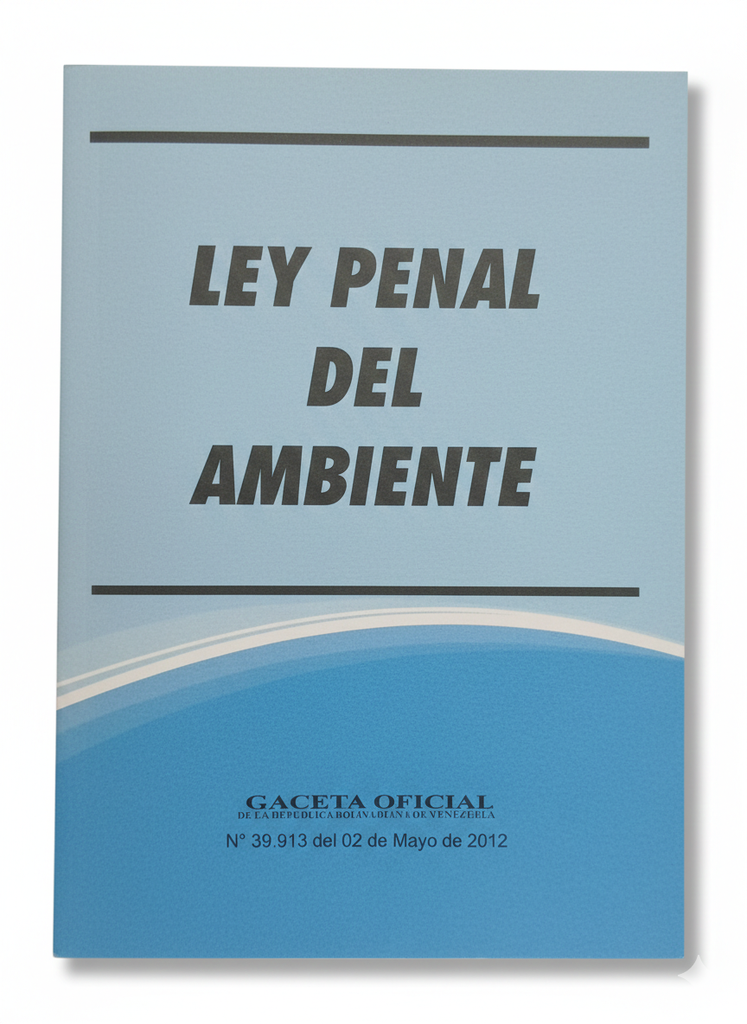 LEY PENAL DEL AMBIENTE TEMATICA LEYES AUTOR GO 39913 EDITORIAL DISTRIBUIDORA ML