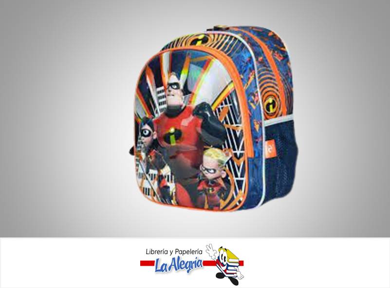 MORRAL 4D METALIZADO LOS INCREIBLES MARCA NIKO IMPORT   