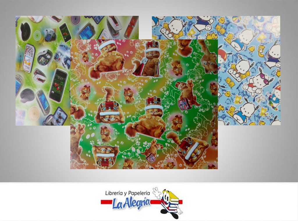 PAPEL DE REGALO 66X50 CM VARIADO UND MARCA S/M   