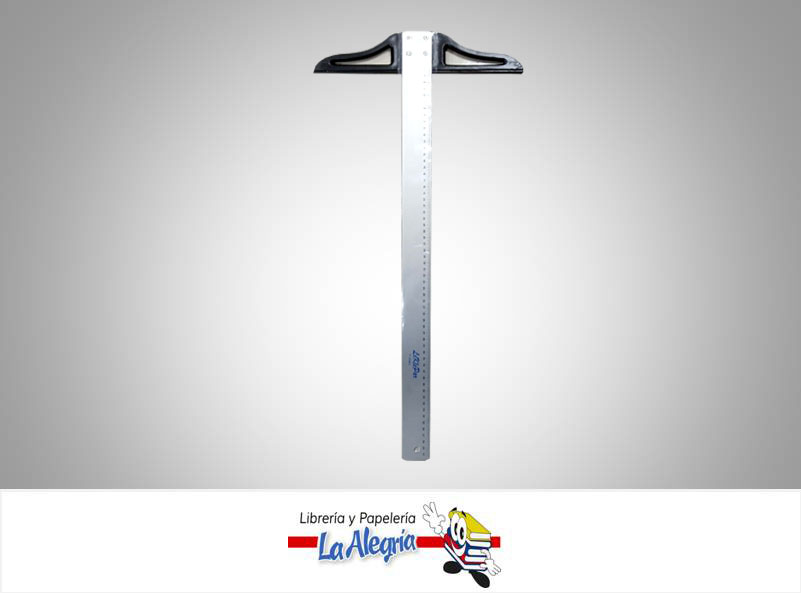REGLA T ALUMINIO MANGO FIJO 60CM UND MARCA LEKLEPAR