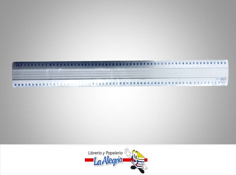 REGLA ALUMINIO 60CM UND MARCA LEKLEPAR   