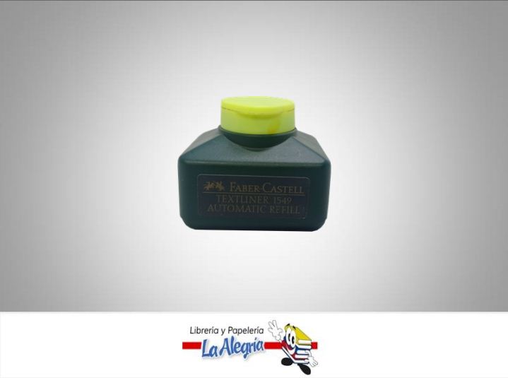 TINTA TEXTLINER 1549 AMARILLO UND MARCA FABER CASTELL   