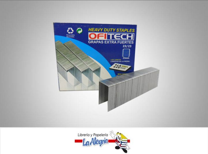 GRAPA LISA 23/23 1000 UND MARCA OFITECH   