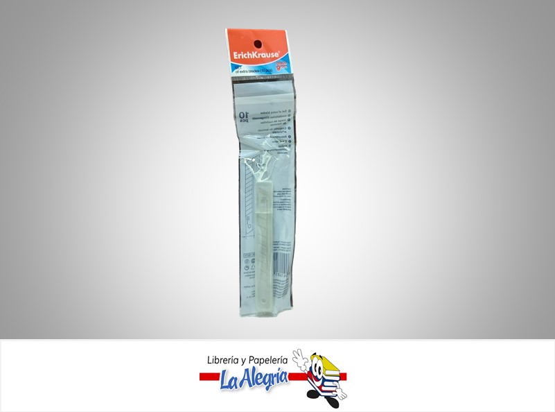 CUCHILLAS REPUESTO SET 10UND 9MM MARCA ERICHKRAUSE