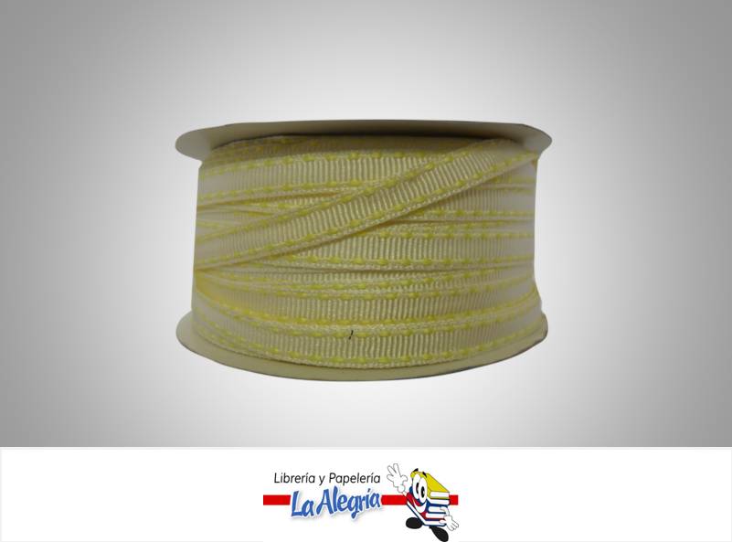 CINTA GROSS C/B 07MM AMARILLO CLARO XMTR MARCA S/M   