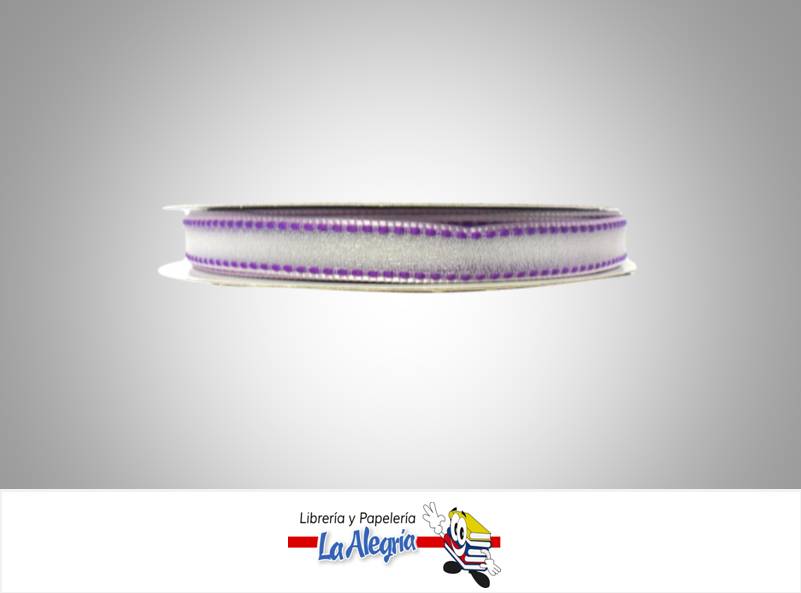 CINTA ORGANZA 10MM MORADO XMETRO MARCA S/M   