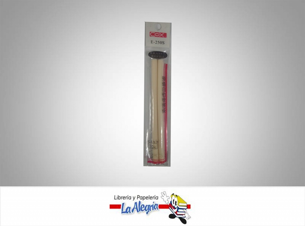 BORRADOR REPUESTO E250S 2UND MARCA COX   