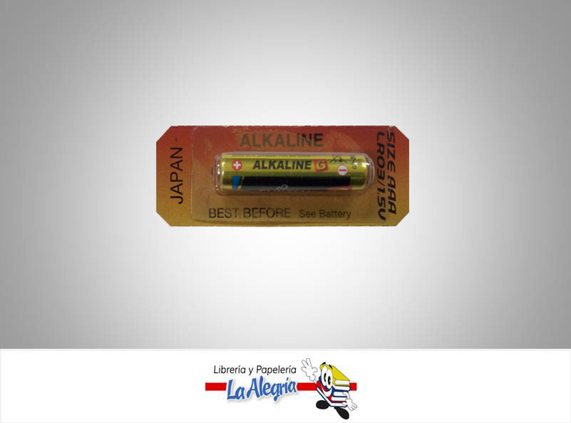 PILA AAA/LR03 ALCALINA 1,5V UND MARCA FUJITSU   