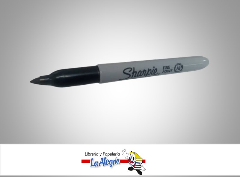 MARCADOR SHARPIE 30001 PUNTA FINA NEGRO UND MARCA SHARPIE