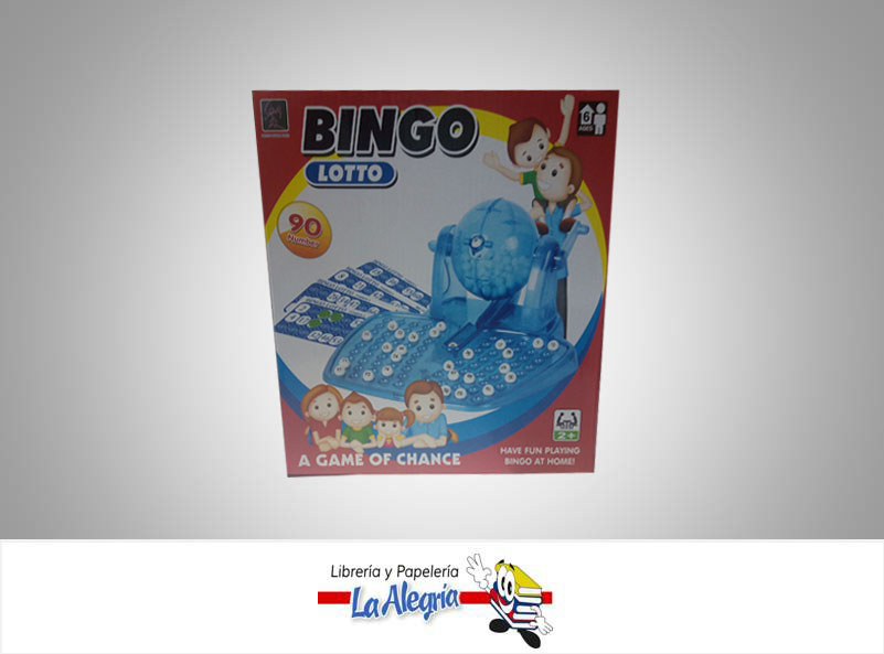 JUEGO BINGO LOTTO MARCA HONG GUANG TOYS   