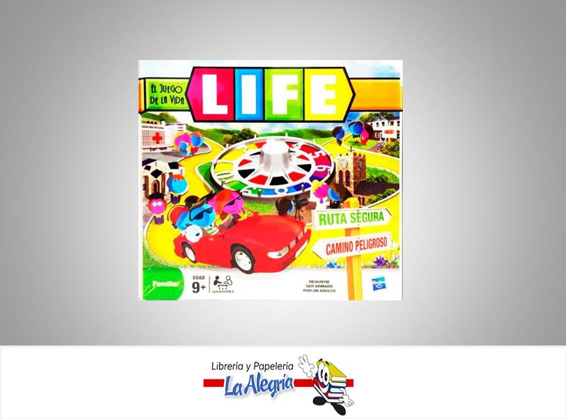 EL JUEGO DO LIFE MARCA HASBRO   