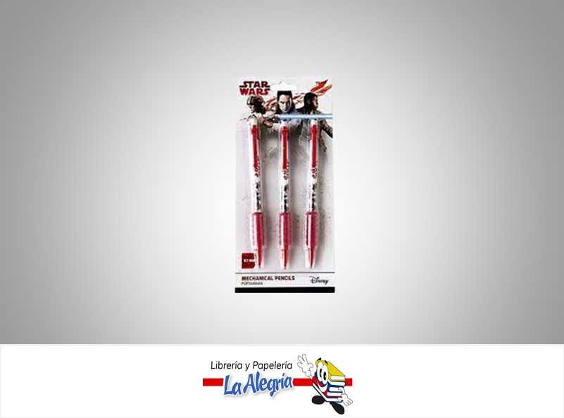 PORTAMINA PLASTICO STAR WARS 0.7MMPACK MARCA DISNEY   