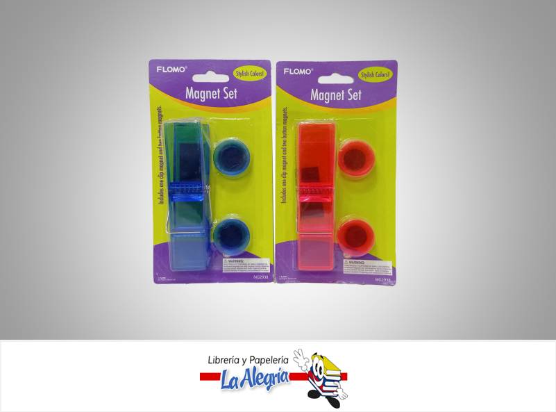 CLIP MAGNETICO GIGANTE MAGNET SET UND MARCA FLOMO   