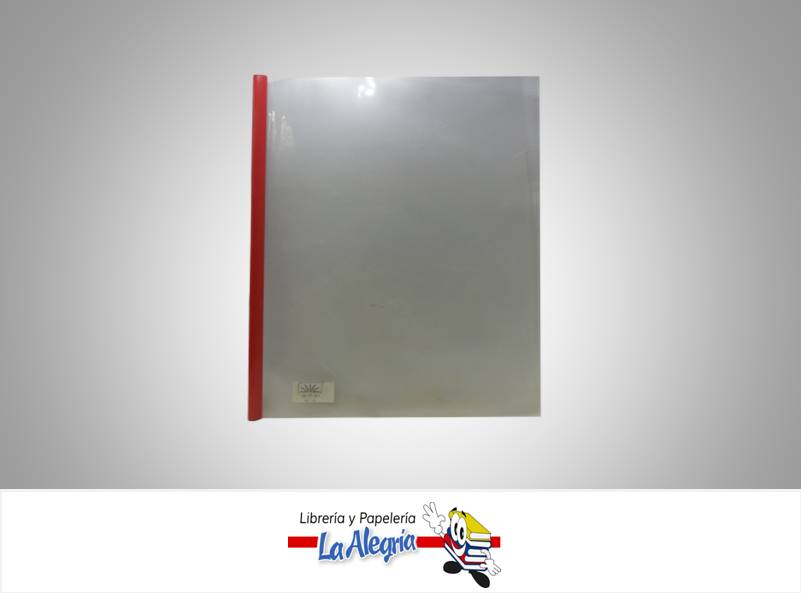 CARPETA PLASTICA C/BARRA OFICIO MARCA HFS   