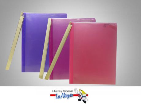 CARPETA PLAST C/BARRA MOVIBLE CARTA MARCA OFFICE LINE   