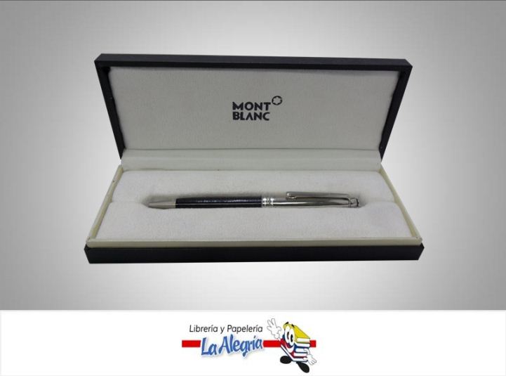 BOLIGRAFO MONT BLANC MEI293 NEGRO TEXT MARCA MONT BLANC   