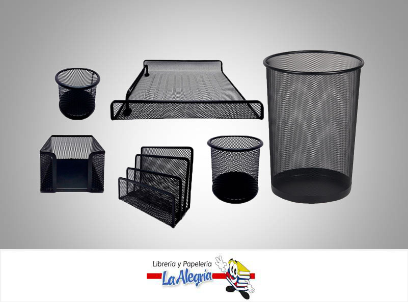 KIT DE OFICINA 6 PZAS METAL OFIMAK OK72 MARCA OFIMAK   