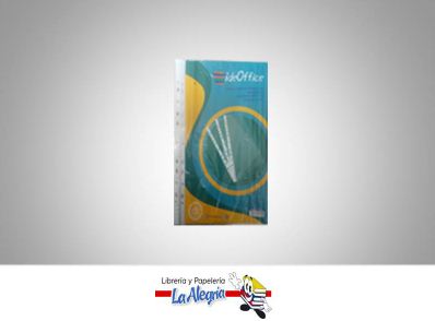 FUNDA PROTECTORA CARTA PAQ 20 UNID MARCA IDEOFFICE   