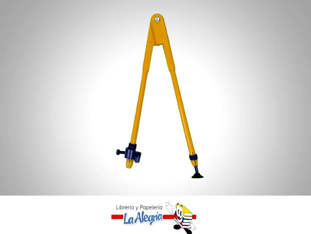 COMPAS PLASTICO PIZARRA 45CM CON VENTOSA