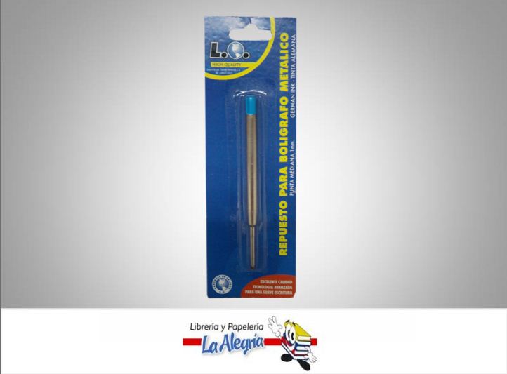 REPUESTO PARKERPUNTA MEDIA AZUL MARCA L.O.   