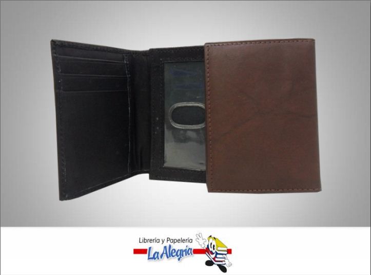 TARJETERO CUERO 160 TARJETAS 110X250MM MARCA BEIFA   