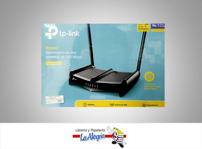 ROUTER INALAMBRICO 300MBPS TL-WR841HP MARCA TP-LINK   